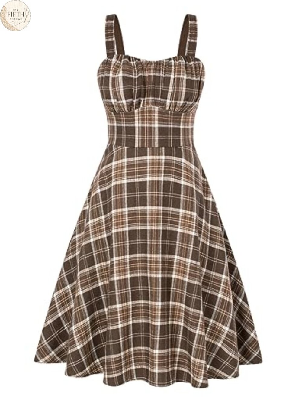 A-Line Midi Dress Sleeveless Sweetheart Smocked Cocktail Party